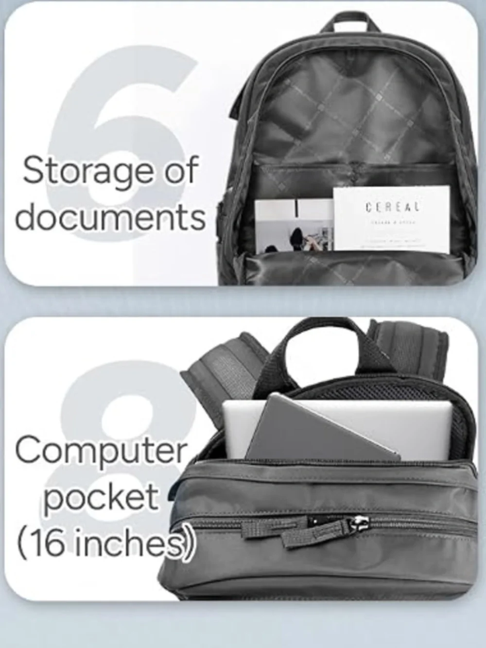 NWT travel inspira USB Charging Backpack